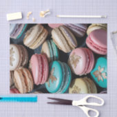Papier Mousseline Rococo French Macarons Document de découpage 2 (Artisanat)