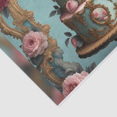 Papier Mousseline Rococo Gâteau Parisien à plusieurs niveaux 7 papie (Détail)