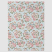 Papier Mousseline Rococo Revival Cherub Floral Toile (Recto)