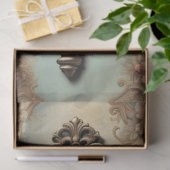 Papier Mousseline Rococo Skeleton Key Decoupage Paper - Antique (Cadeau)