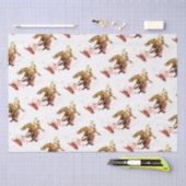 Papier Mousseline Rodeo Cowgirl (par C.M. Russell) (Artisanat)