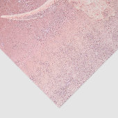 Papier Mousseline Rodeo rose Art Texture Rustique Taureau (Détail)