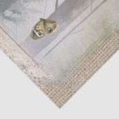 Papier Mousseline Roe Deer Redwood Forest Bois Aquarelle (Détail)