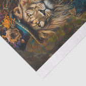 Papier Mousseline Roi de la Jungle3 (Détail)