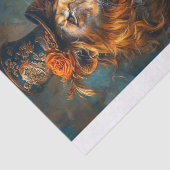 Papier Mousseline Roi de la Jungle7 (Détail)