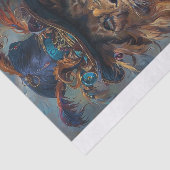 Papier Mousseline Roi de la Jungle9 (Détail)