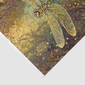 Papier Mousseline Roi d'été doré, Libellule arachnéenne (Détail)