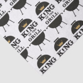 Papier Mousseline Roi Du Grill, Couronne D'Or Noir (Détail)