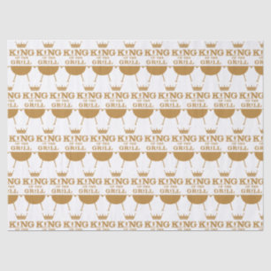 Papier Mousseline Roi Du Grill, Or