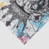 Papier Mousseline Roi Lion5 (Détail)