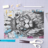 Papier Mousseline Roi Lion5 (Artisanat)