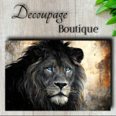 Papier Mousseline Roi Lion Découpage