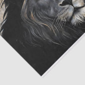 Papier Mousseline Roi Lion Découpage (Détail)