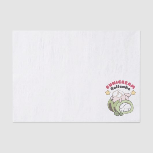 Papier Mousseline Roll Into Sweetness Bunicream Rollcake Delight (Recto)