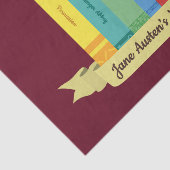 Papier Mousseline Roman de Jane Austen III (Détail)