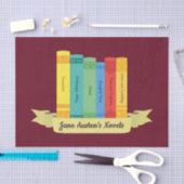 Papier Mousseline Roman de Jane Austen III (Artisanat)