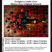 Papier Mousseline Romance gothique Roses rouge et noir EF7R Découpag