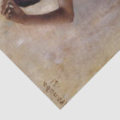 Papier Mousseline Romani Gypsy Woman Dancing (par Albert Edelfeel) (Détail)