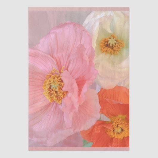 Papier Mousseline Romantic (Recto)