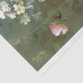 Papier Mousseline Romantic Vintage Peonies and Wildflowers Decoupage (Détail)