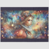 Papier Mousseline Romantic Watercolor Alice In Wonderland (Recto)