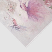 Papier Mousseline Romantique Ballerina Design Series 3 (Détail)