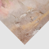 Papier Mousseline Romantique Rose et Or Design Series 19 (Détail)