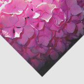 Papier Mousseline Romantique rose floral élégant hydrangeas (Détail)
