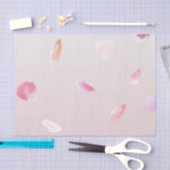 Papier Mousseline Romantique rose pâle Rose pétal floral (Artisanat)