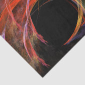 Papier Mousseline Rompre le cercle de l'art Abstrait (Détail)