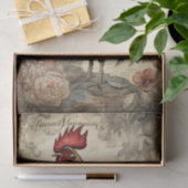 Papier Mousseline Rooster2 (Cadeau)