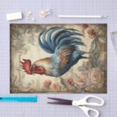 Papier Mousseline Rooster2 (Artisanat)