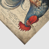 Papier Mousseline Rooster4 (Détail)