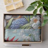 Papier Mousseline Rooster Fleurs de poulet Découpage Sun (Cadeau)