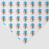 Papier Mousseline Rooster portugais (Détail)