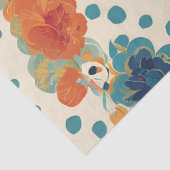 Papier Mousseline Rooster rétro Whimsical (Détail)