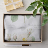 Papier Mousseline Rosa alba foliacea (Cadeau)