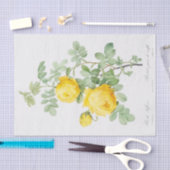 Papier Mousseline Rosa sulfurée (Artisanat)