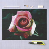 Papier Mousseline rose (Artisanat)