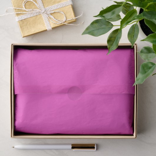 Papier Mousseline Rose (Cadeau)