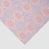 Papier Mousseline rose (Détail)