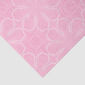 Papier Mousseline rose (Détail)