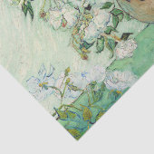 Papier Mousseline Rose 1890 par Vincent Van Gogh Floral (Détail)