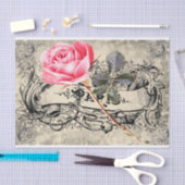 Papier Mousseline rose à Paris (Artisanat)