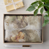 Papier Mousseline Rose aquarelle (Cadeau)