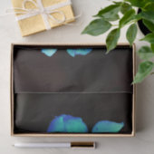 Papier Mousseline Rose arc-en-ciel Turquoise N Gold (Cadeau)