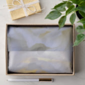 Papier Mousseline Rose blanche en flou (Cadeau)