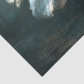 Papier Mousseline Rose blanche sur la page de découpage Arrière - pl (Détail)