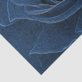 Papier Mousseline Rose bleu velours (Détail)