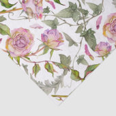 Papier Mousseline Rose Boho Découpe Rose Rose (Détail)